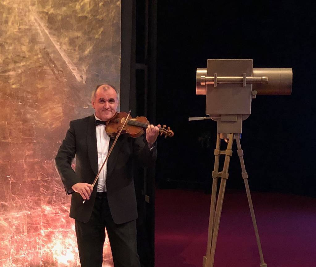 Orchesterauftritt bei der Preisverleihung Goldene Kamera 2018